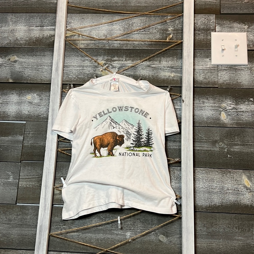 white yellow stone comfy shirt!